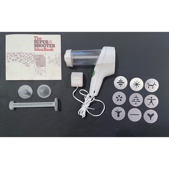 VTG Wear Ever Super Shooter 180 Electric Cookie Canape Candy Maker PS7204 TESTED - Picture 2 of 13